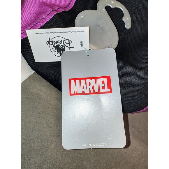 Disney Marvel Loki Baseball Cap Hat for Adults Embroidered Eyelets OS NWT - Picture 10 of 12